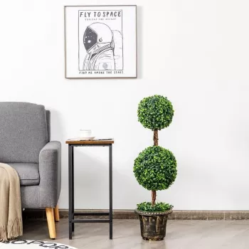 36-Inch Double Ball Topiary Tree for Indoor & Outdoor